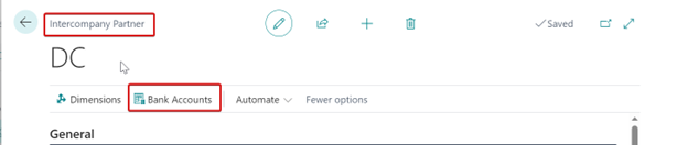 D365 Business Central Intercompany Setup 4