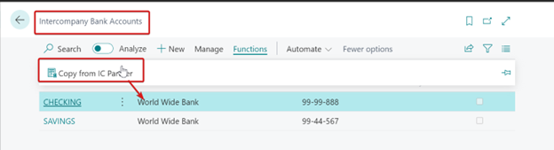 D365 Business Central Intercompany Setup 5