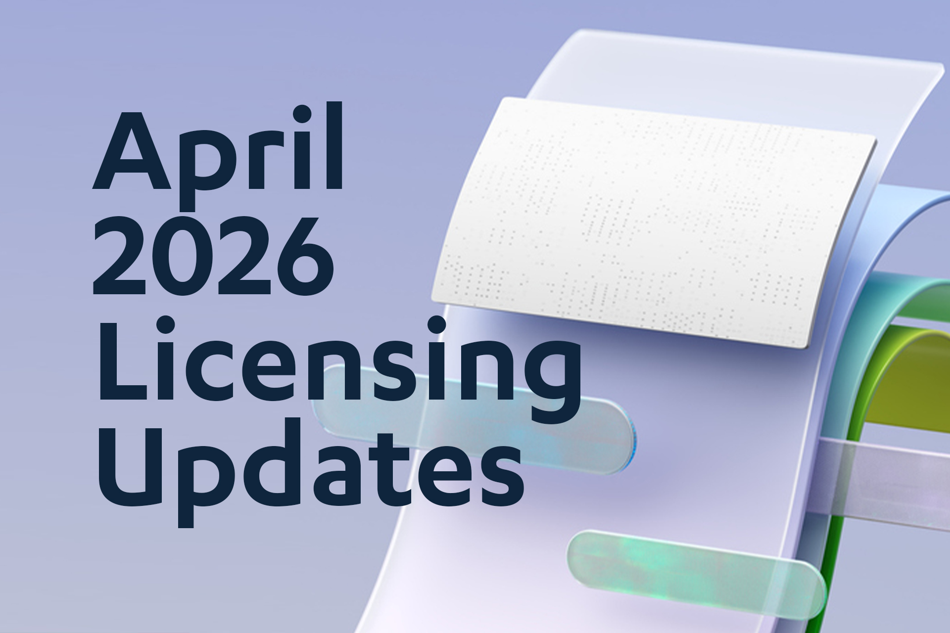 April 2026 Microsoft Licensing News Long View Systems